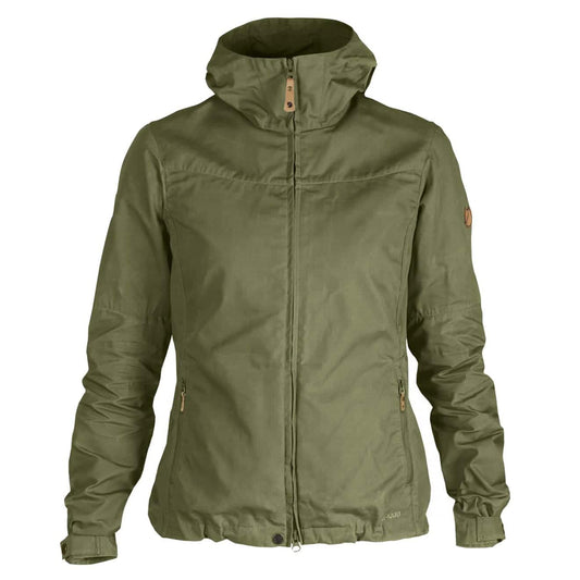 Fjallraven Womens Stina Jacket Green - The Sporting Lodge