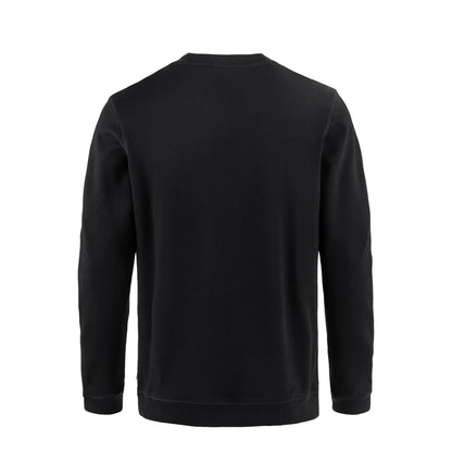 Fjallraven 1960 Logo Badge Sweater Black - The Sporting Lodge