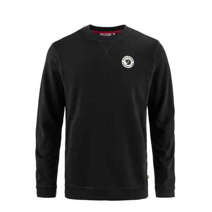 Fjallraven 1960 Logo Badge Sweater Black - The Sporting Lodge