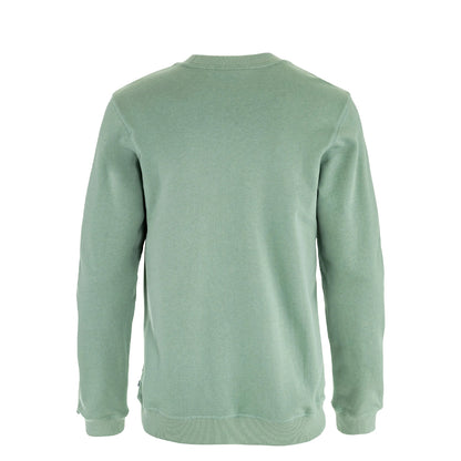 Fjallraven 1960 Logo Badge Sweater Classic Misty Green - The Sporting Lodge