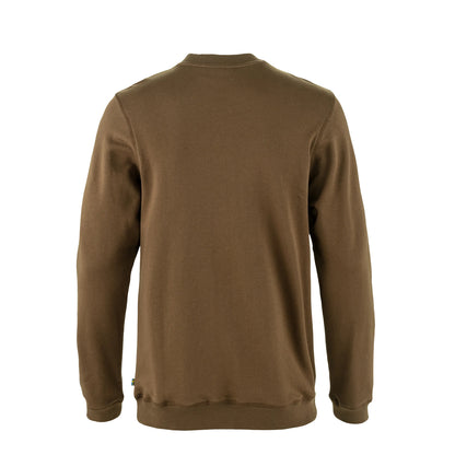Fjallraven 1960 Logo Badge Sweater Dark Oak