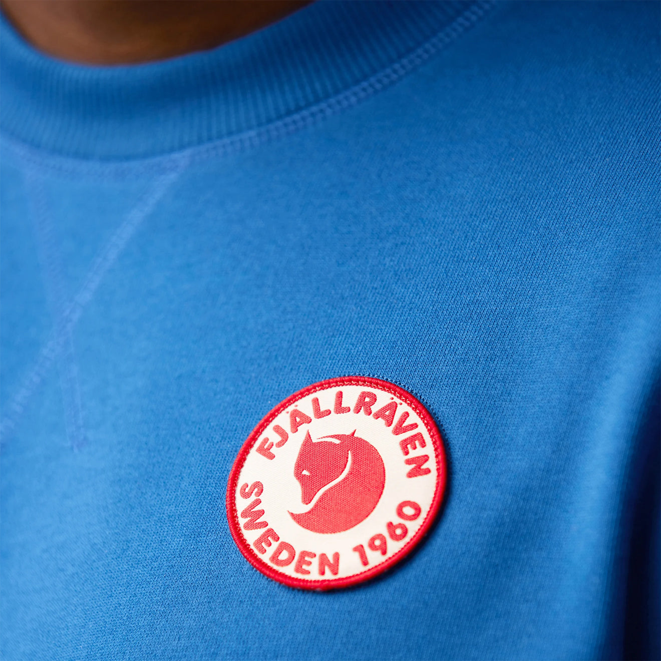 Fjallraven 1960 Logo Badge Sweater Fossil