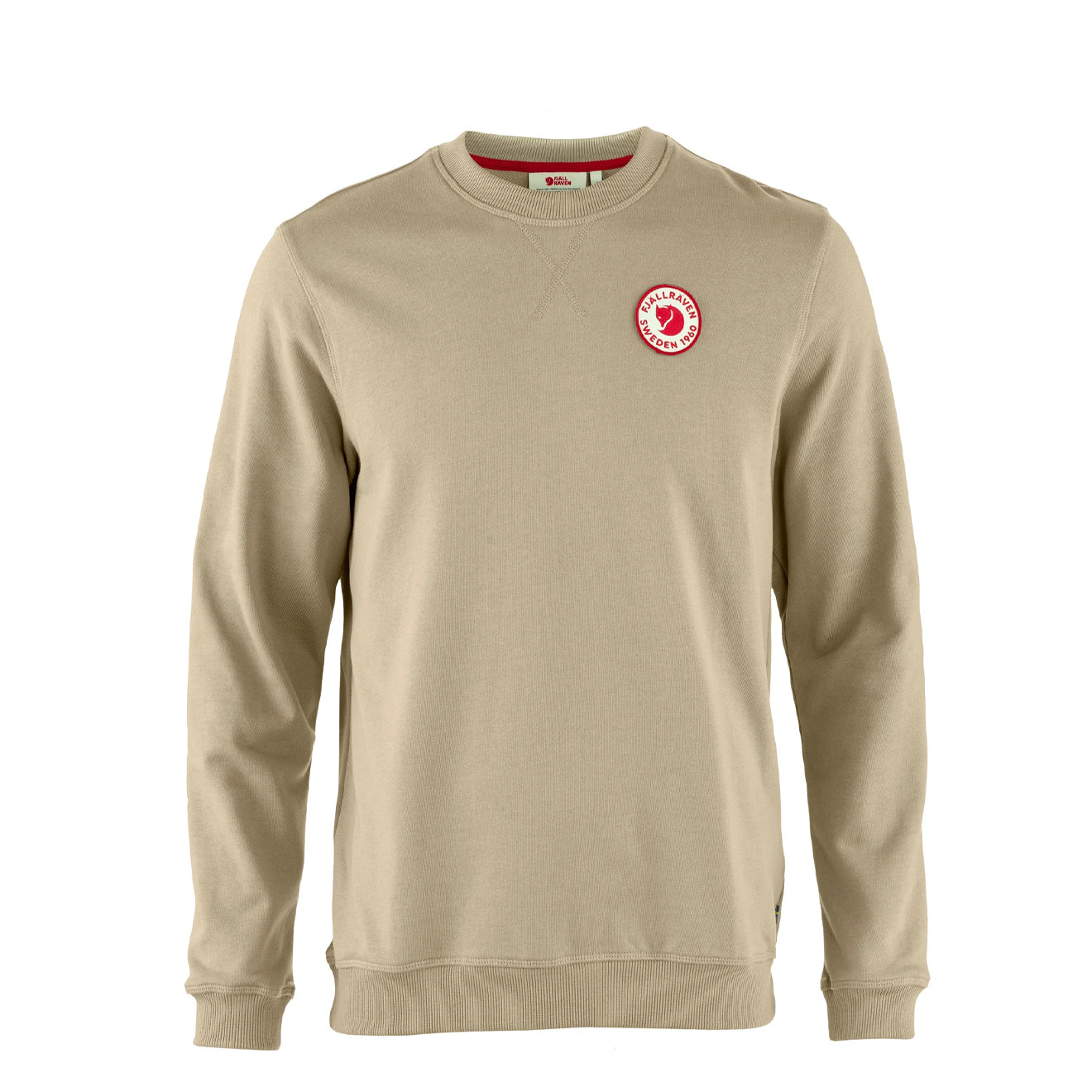 Fjallraven 1960 Logo Badge Sweater Fossil