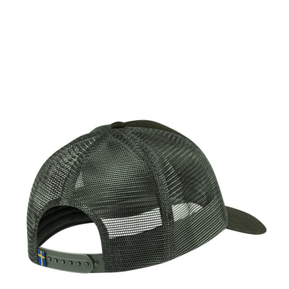 Fjallraven 1960 Logo Langtradarkeps Cap Deep Forest - The Sporting Lodge