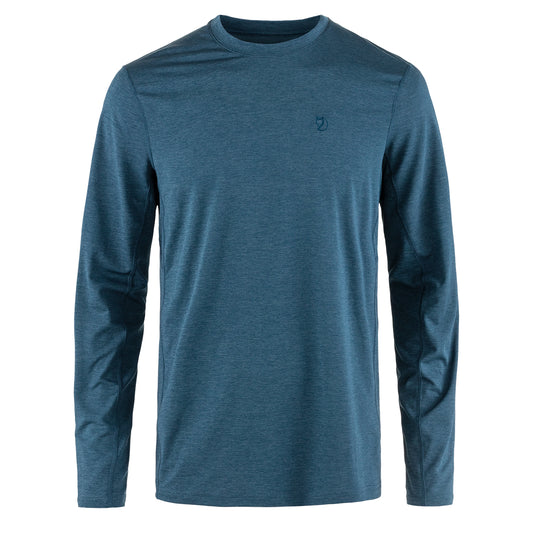 Fjallraven Abisko Day Hike LS Indigo Blue - The Sporting Lodge