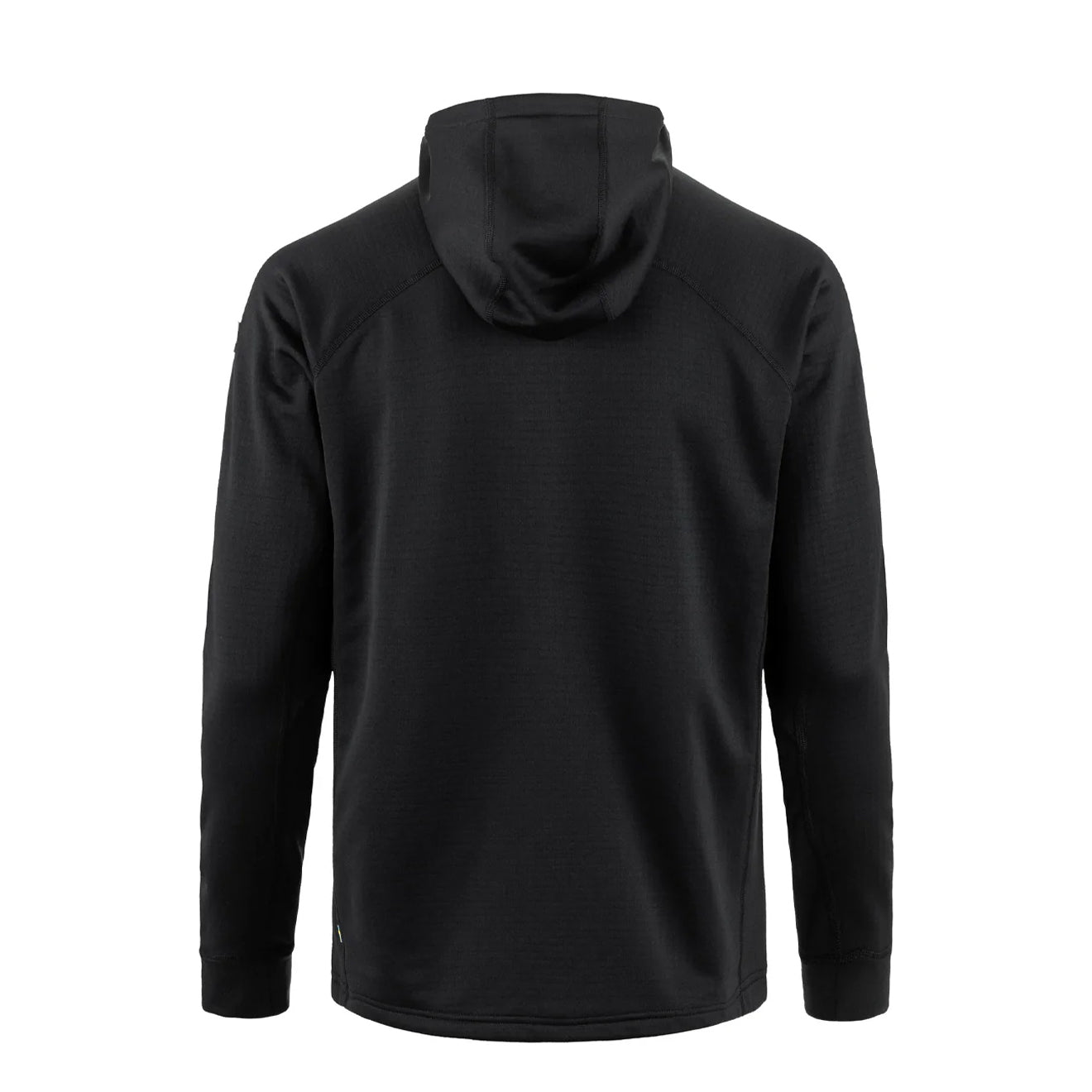 Fjallraven Abisko Grid Fleece Hoodie Black - The Sporting Lodge