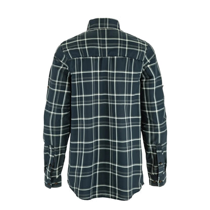 Fjallraven Abisko Hike Shirt LS Classic Dark Navy / Chalk White