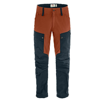 Fjallraven Keb Trousers Reg Leg Classic Dark Navy / Autumn Leaf