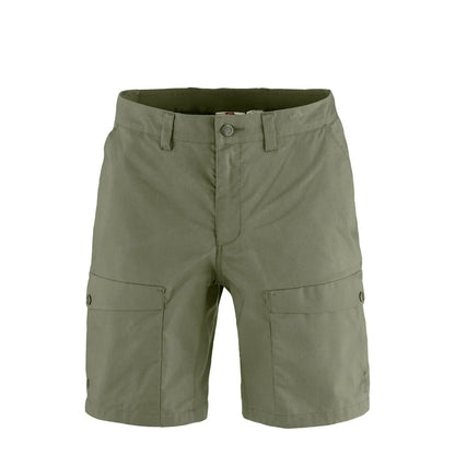 Fjallraven Abisko Hybrid Trail Shorts Laurel Green