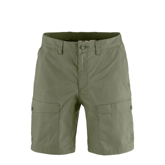 Fjallraven Abisko Hybrid Trail Shorts Laurel Green