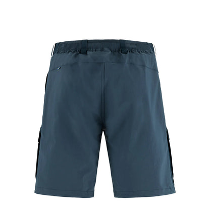 Fjallraven Abisko Hybrid Trail Shorts Navy - The Sporting Lodge