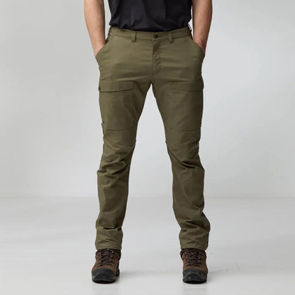 Fjallraven Abisko Hybrid Trail Trousers Classic Suede Brown