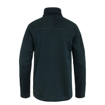 Fjallraven Abisko Lite Fleece Half Zip Dark Navy - The Sporting Lodge