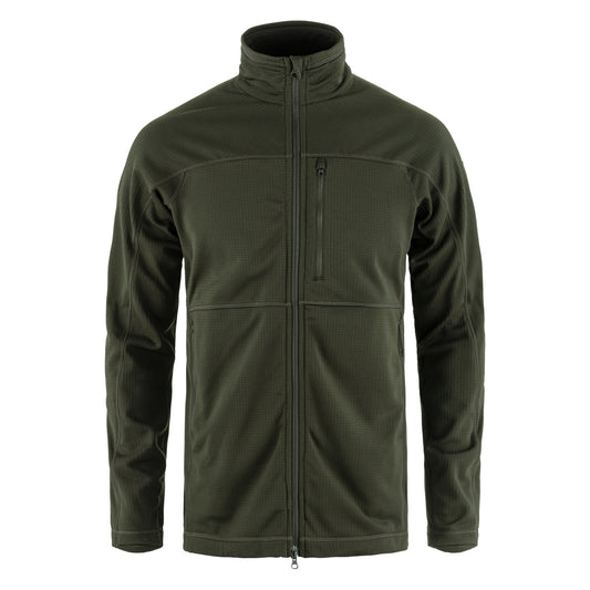 Fjallraven Abisko Lite Fleece Jacket Deep Forest - The Sporting Lodge