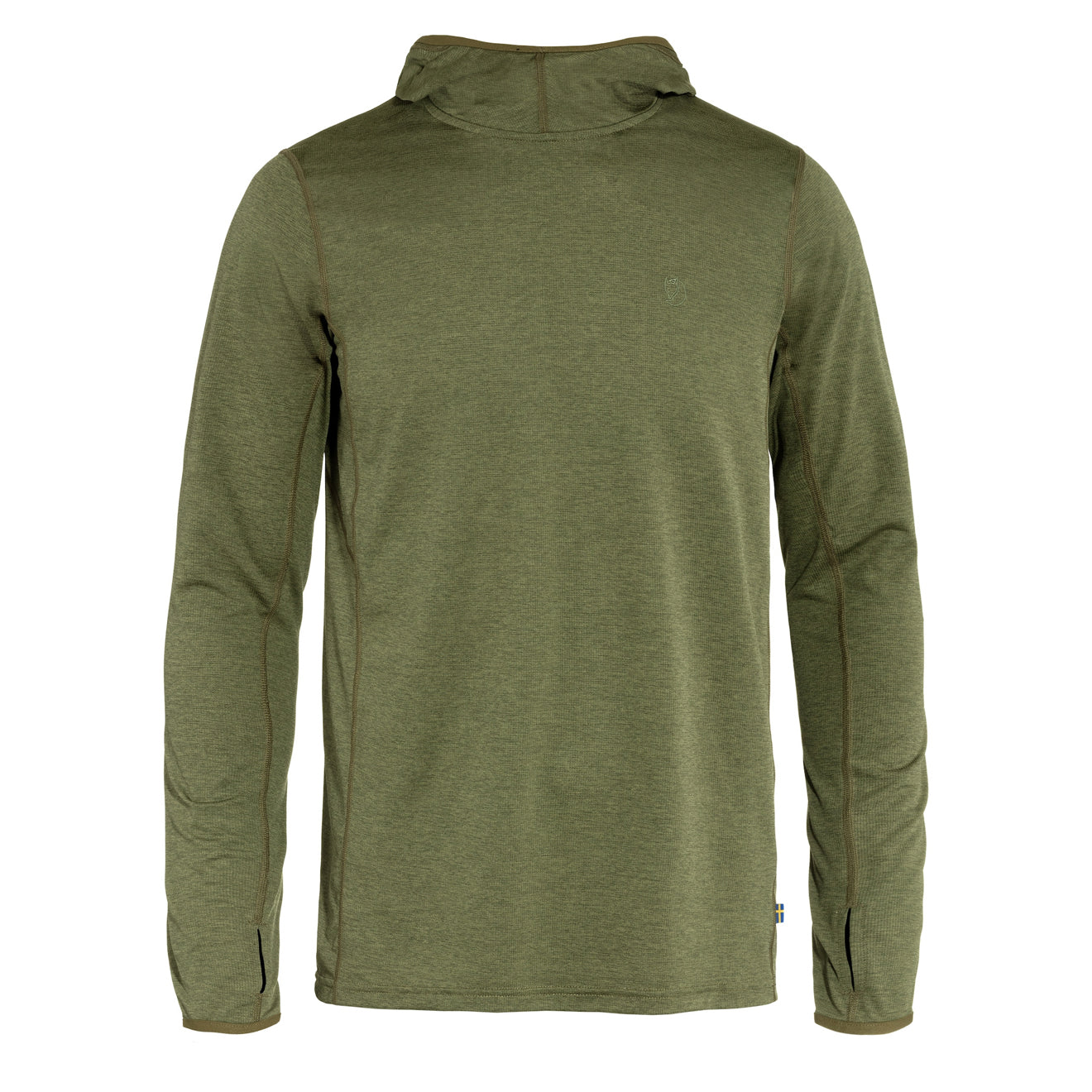 Fjallraven Abisko Sun Hoodie Green - The Sporting Lodge