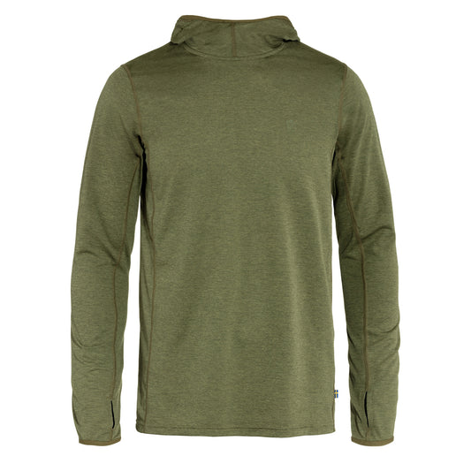 Fjallraven Abisko Sun Hoodie Green - The Sporting Lodge