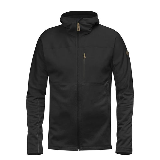 Fjallraven Abisko Trail Fleece Black - The Sporting Lodge