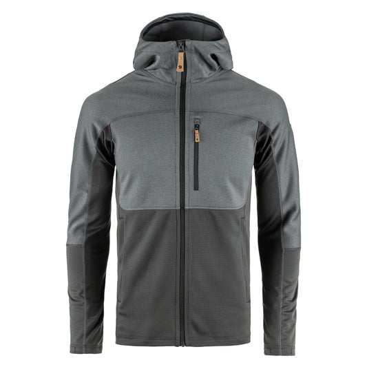Fjallraven Abisko Trail Fleece Iron Grey / Grey - The Sporting Lodge