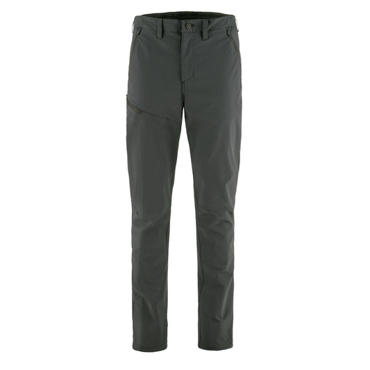 Fjallraven Abisko Trail Stretch Trouser Short Leg Dark Grey - The Sporting Lodge