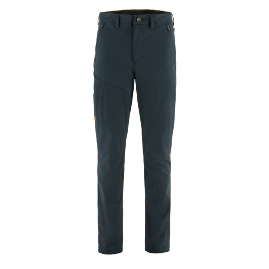 Fjallraven Abisko Trail Stretch Trousers Reg Dark Navy - The Sporting Lodge