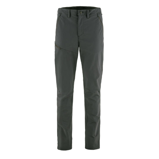 Fjallraven Abisko Trail Stretch Trousers Regular Dark Grey - The Sporting Lodge
