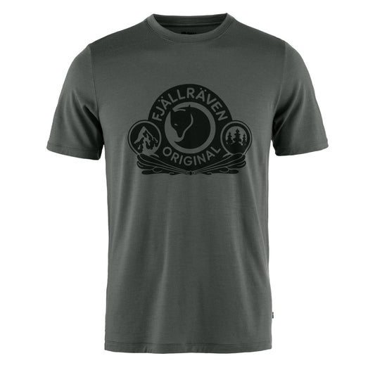 Fjallraven Abisko Wool Classic SS Basalt - The Sporting Lodge