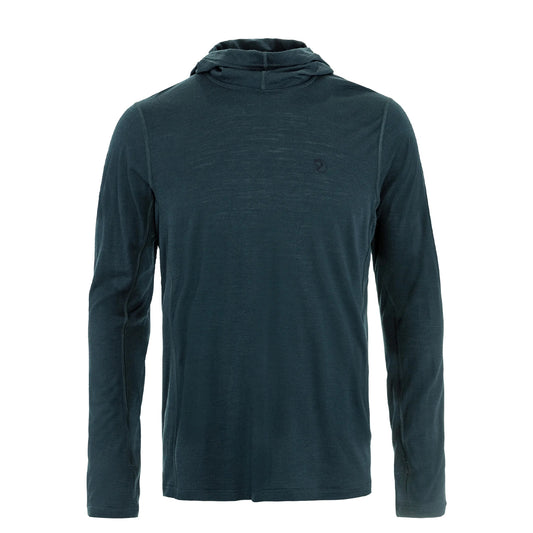 Fjallraven Abisko Wool Hoodie Classic Dark Navy