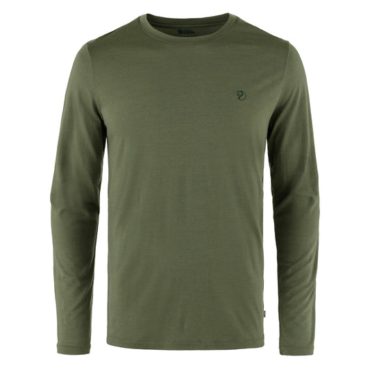 Fjallraven Abisko Wool LS Laurel Green - The Sporting Lodge
