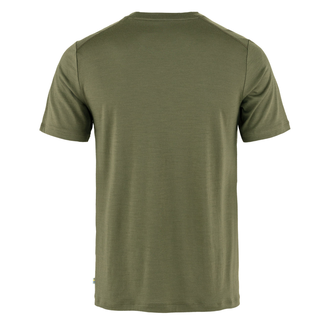 Fjallraven Abisko Wool Logo SS Laurel Green - The Sporting Lodge
