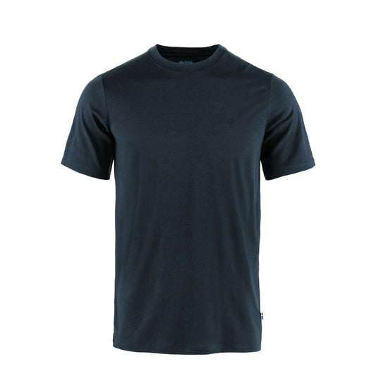 Fjallraven Abisko Wool SS T-Shirt Classic Dark Navy