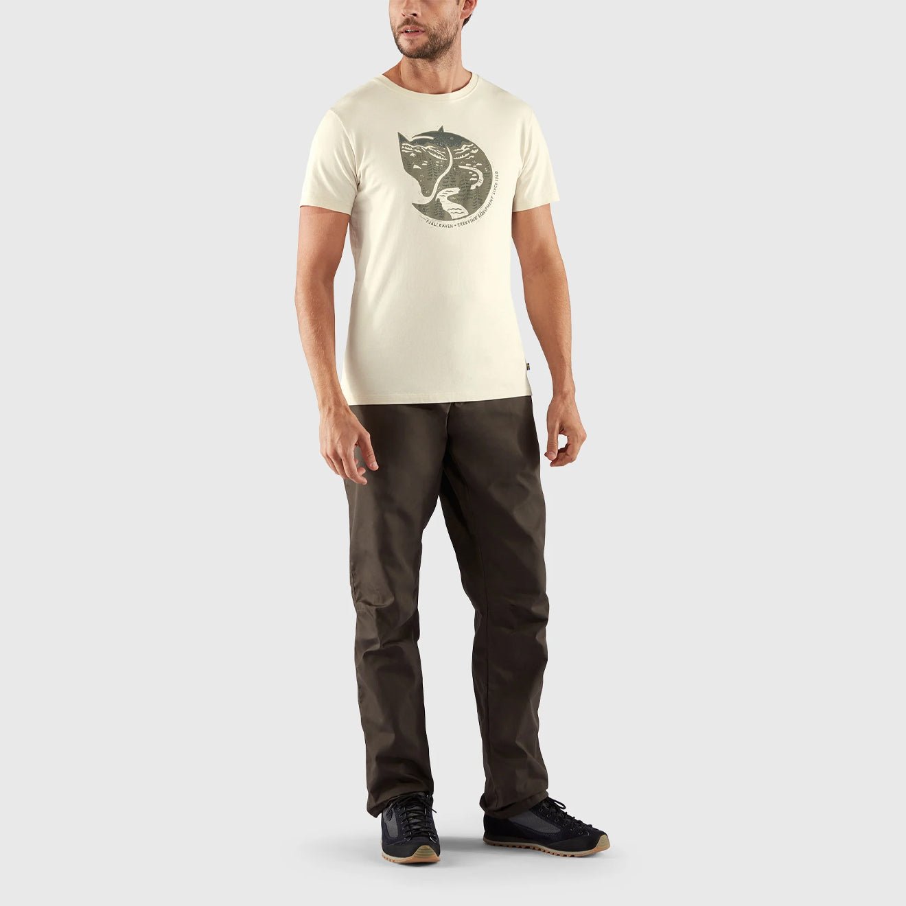 Fjallraven Arctic Fox T-Shirt Indigo Blue - The Sporting Lodge