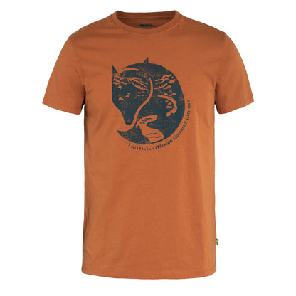 Fjallraven Arctic Fox T-Shirt Terracotta Brown - The Sporting Lodge