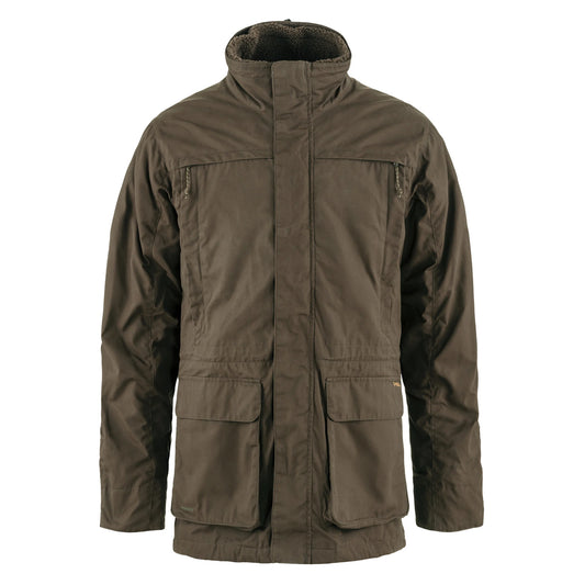 Fjallraven Barents 3 in 1 Hydratic Jacket Dark Olive - The Sporting Lodge