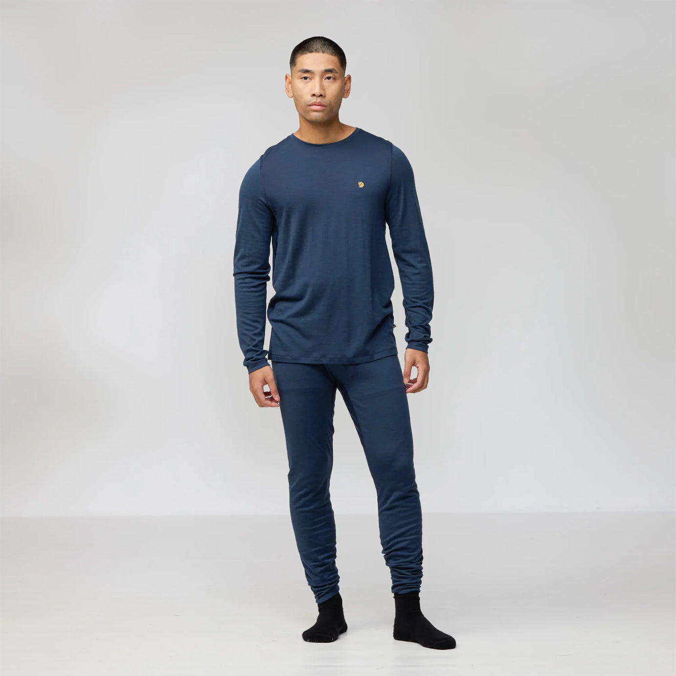 Fjallraven Bergtagen Merino 190 LS Mountain Blue