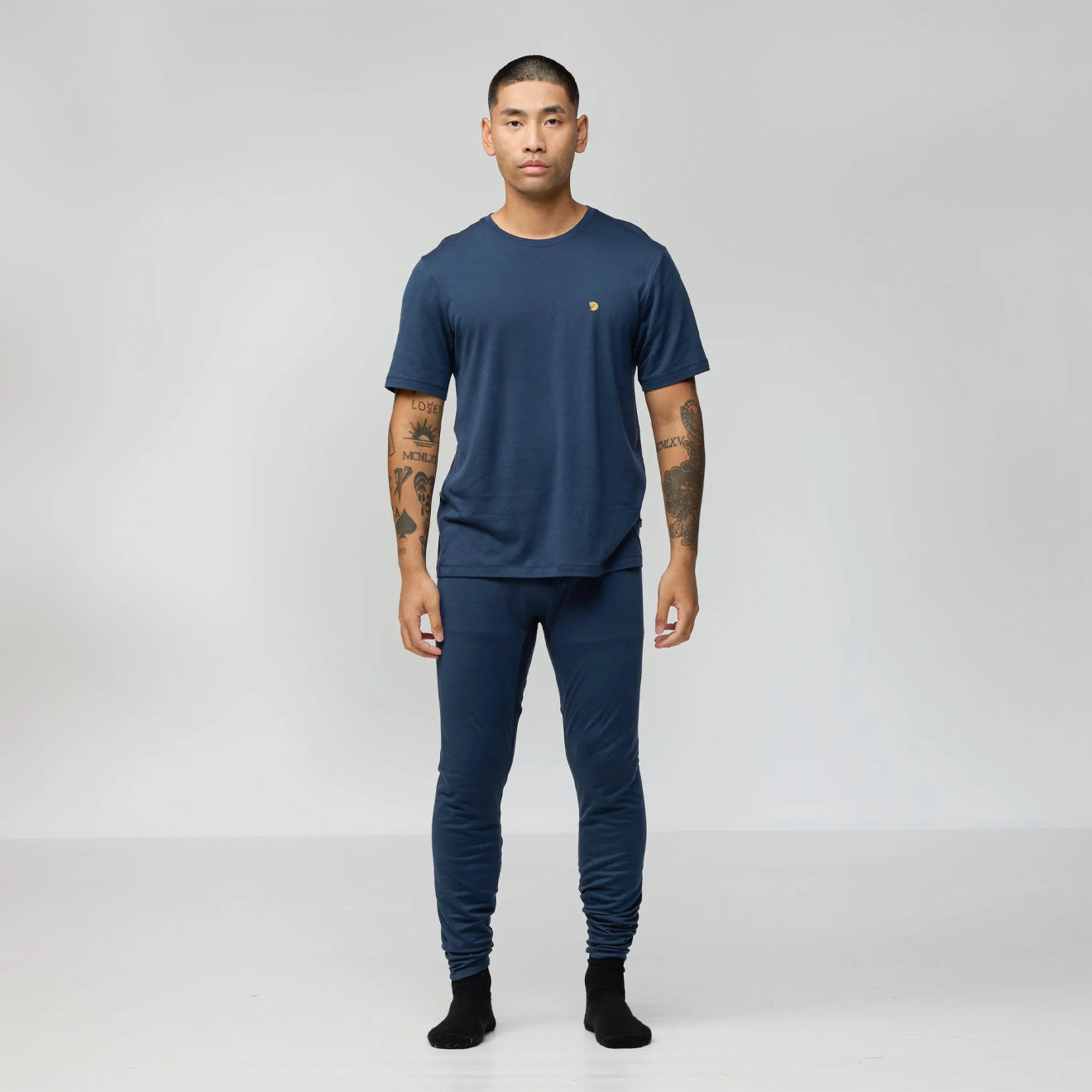 Fjallraven Bergtagen Merino 190 SS Mountain Blue