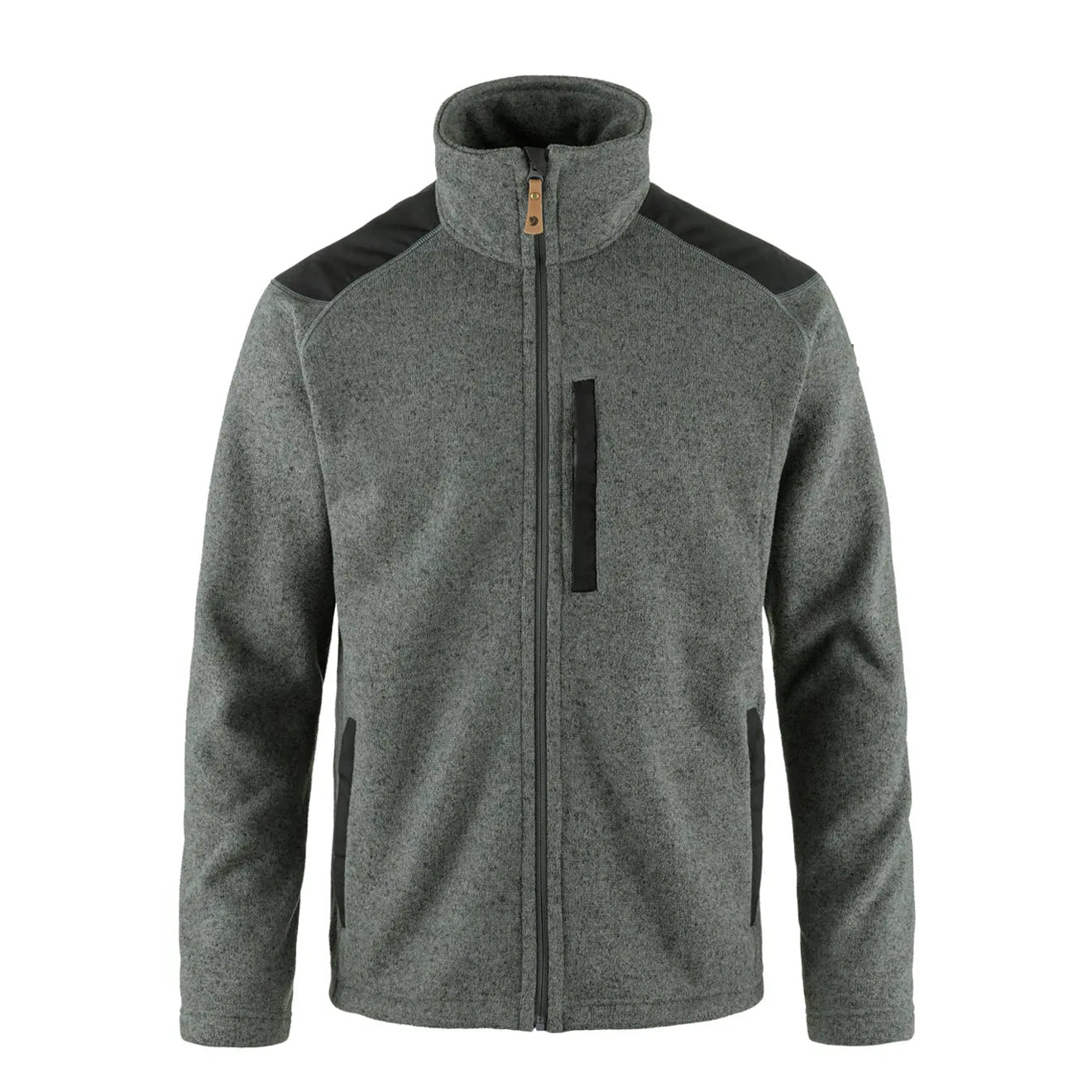 Fjallraven Buck Fleece Grey Melange - The Sporting Lodge