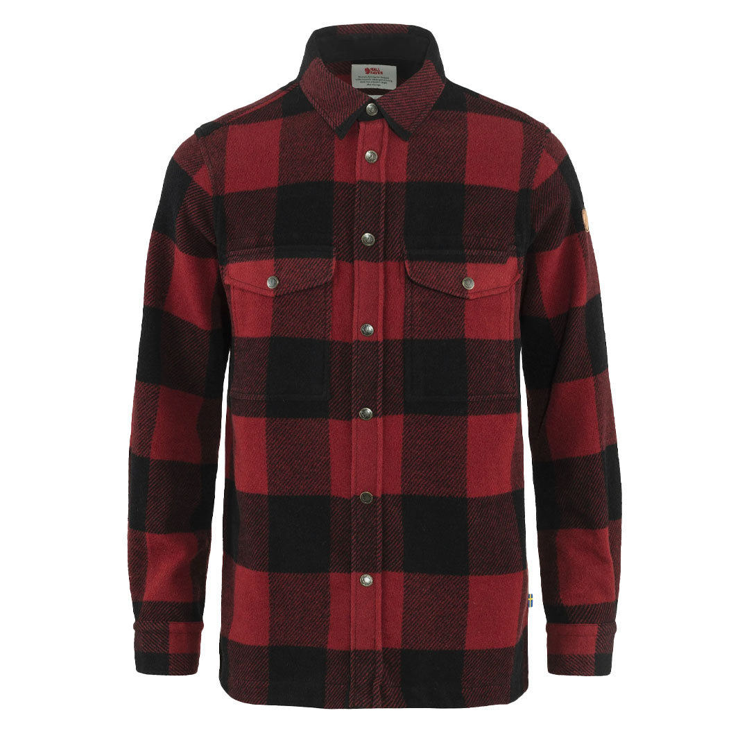 Fjallraven Canada Shirt Red - The Sporting Lodge