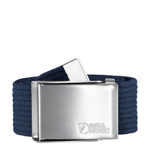 Fjallraven Canvas Belt Dark Navy - The Sporting Lodge