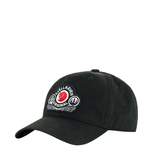 Fjallraven Classic Badge Cap Black - The Sporting Lodge