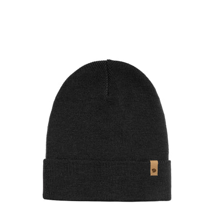 Fjallraven Classic Knit Hat Black - The Sporting Lodge