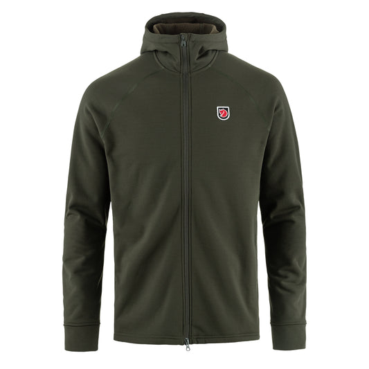 Fjallraven Expedition Fleece Hoodie Deep Forest - The Sporting Lodge