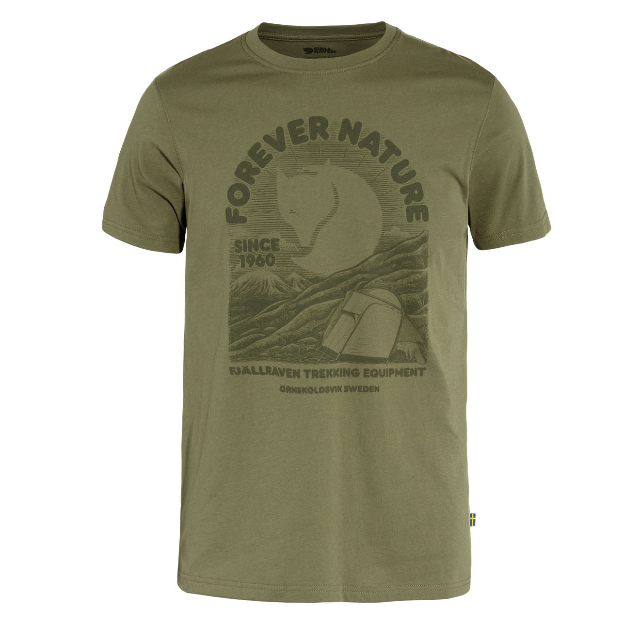 Fjällräven Equipment S/S T-Shirt Green - The Sporting Lodge