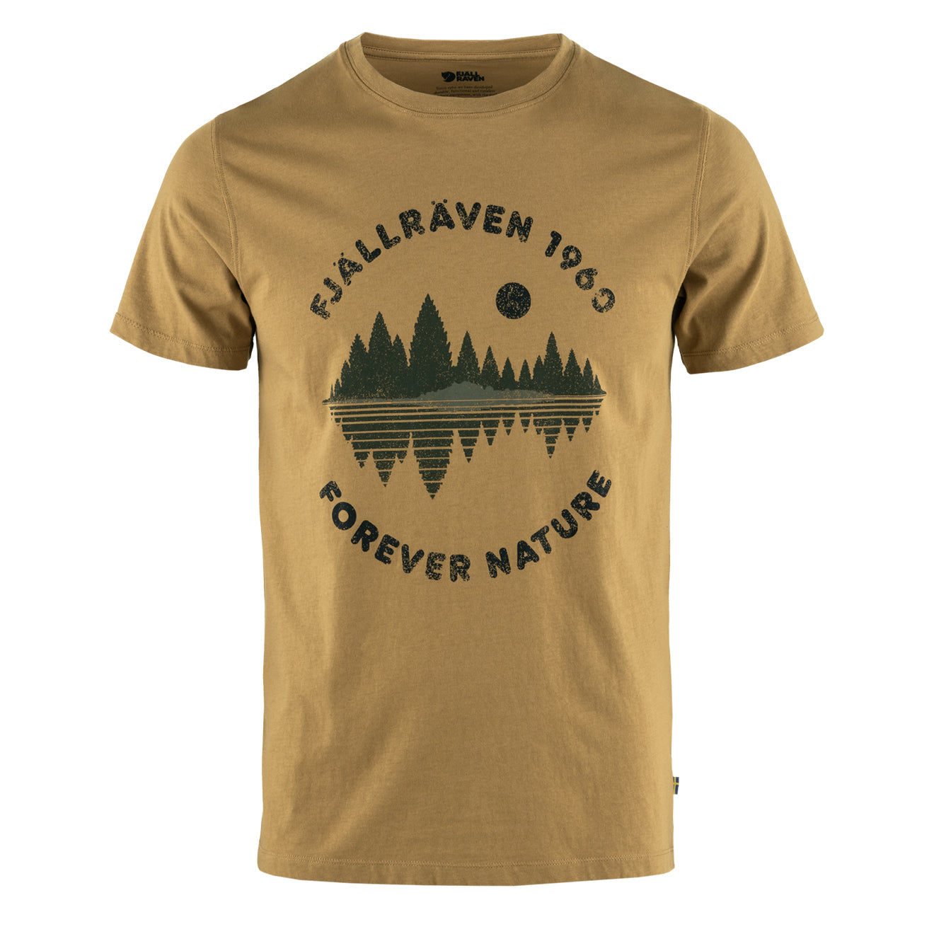 Fjallraven Forest Mirror T-shirt Buckwheat Brown - The Sporting Lodge