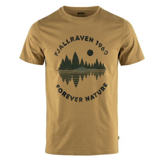Fjallraven Forest Mirror T-shirt Buckwheat Brown - The Sporting Lodge