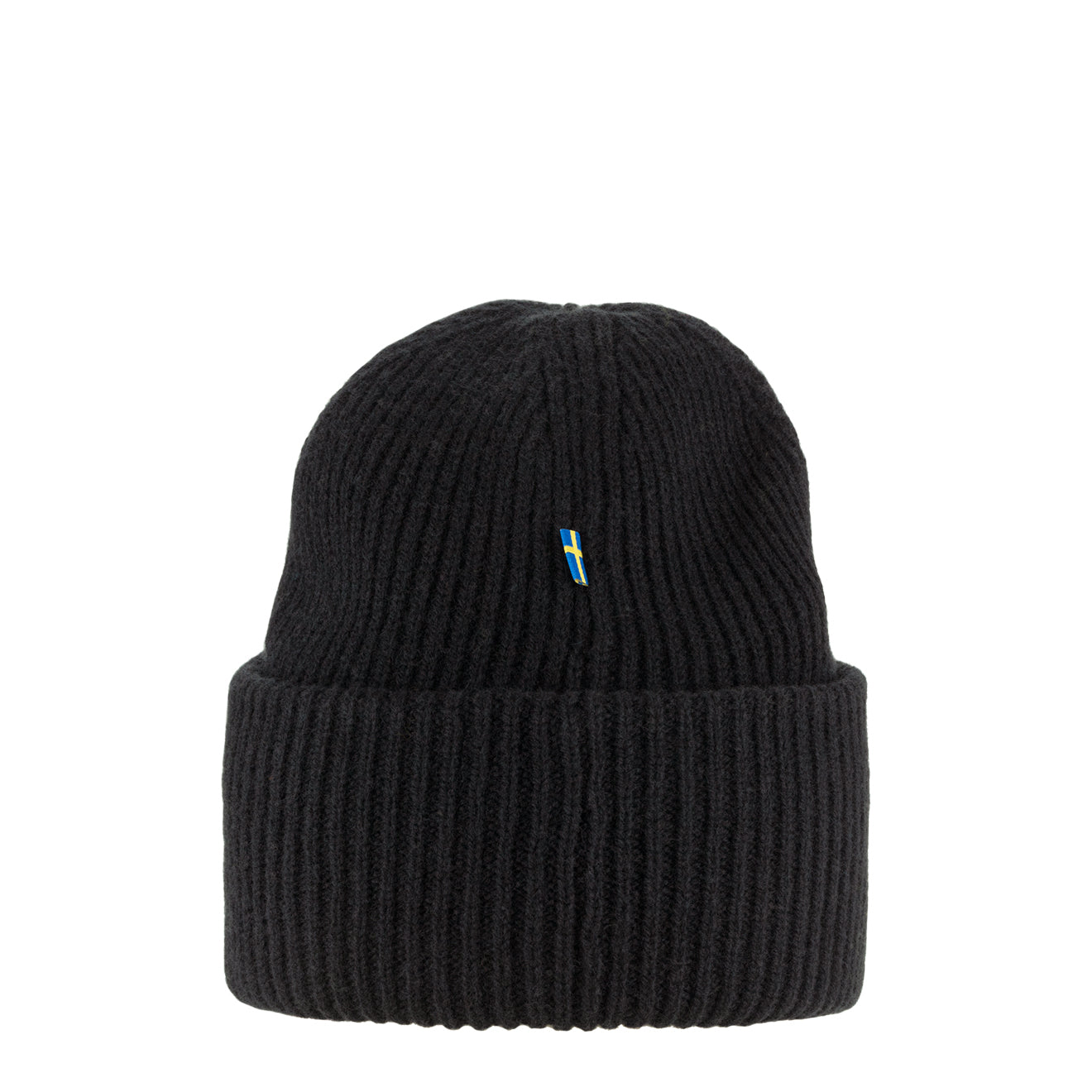 Fjallraven  Heavy Beanie Black - The Sporting Lodge
