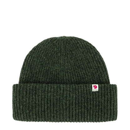 Fjallraven  Heavy Beanie Deep Forest - The Sporting Lodge