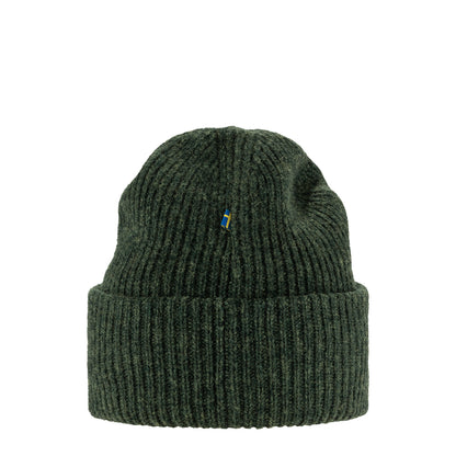 Fjallraven  Heavy Beanie Deep Forest - The Sporting Lodge