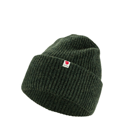 Fjallraven  Heavy Beanie Deep Forest - The Sporting Lodge
