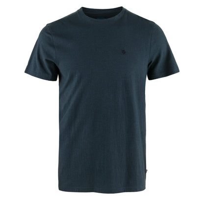 Fjallraven Hemp Blend T-Shirt Dark Navy - The Sporting Lodge