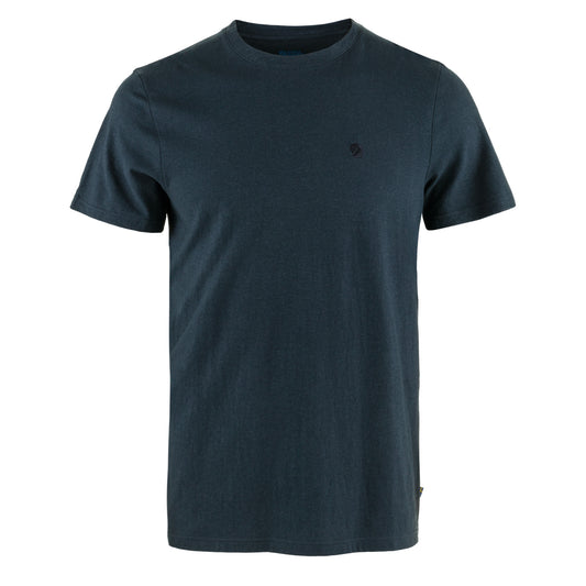 Fjallraven Hemp Blend T-Shirt Dark Navy - The Sporting Lodge
